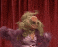 Freak Out Hair Flip GIF