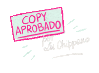 luchippano work trabajando buenas copywriting Sticker