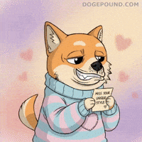 Miss You Hearts GIF by Doge Pound