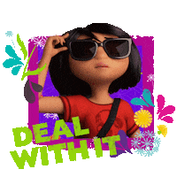 Dreamworks Animation Deal With It Sticker by #AbominableMovie