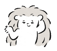 Hedgehog Nevermind Sticker