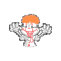 Stephen King Hello Sticker