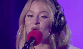 zara larsson live lounge GIF by BBC Radio 1