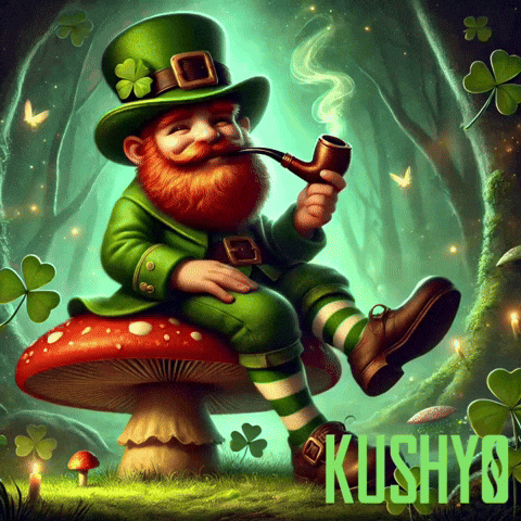 Happy St Patricks Day GIF by Kushy Dreams