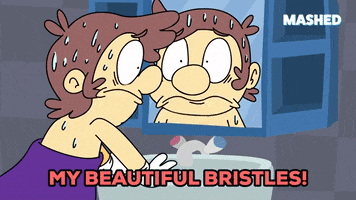 Stressed Close Shave GIF by Mashed