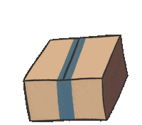 mithamiwuwu new new post box package Sticker