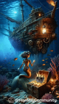 Fish Crown GIF by Sad Hamster