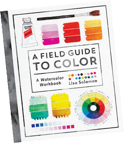 Color Theory Watercolor GIF by lisa solomon