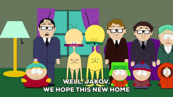 eric cartman meeting GIF by South Park 