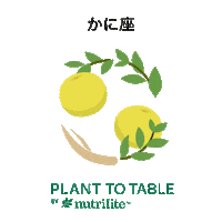 amwayjapan nutrilite 星座 ニュートリライト plant to table Sticker