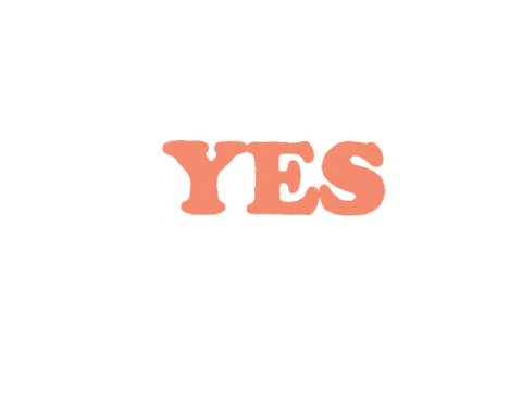 Megantje Yes Sticker by Megan McNulty
