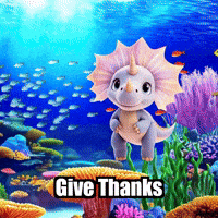 Give Thanks Wisdom GIF by Divineasaur