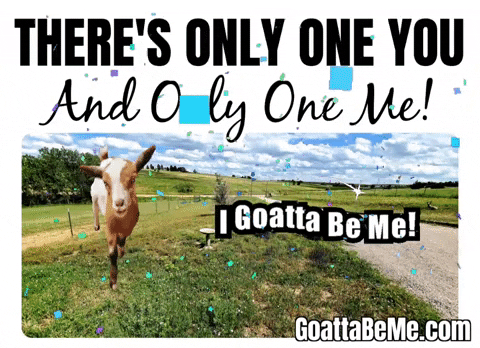 This Is Me GIF by Goatta Be Me Goats! Adventures of Pumpkin, Cookie and Java!