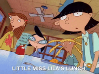 hey arnold nick splat GIF