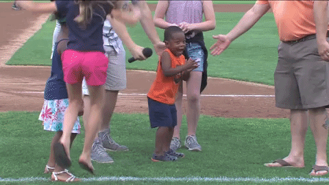 lion king emcee sam GIF by Kane County Cougars