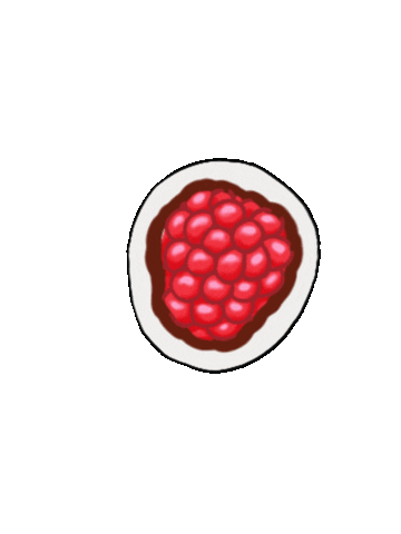 isabellenedel summer sweet fruit rosa Sticker