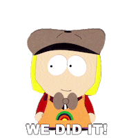 Celebrate We Did It Sticker by South Park