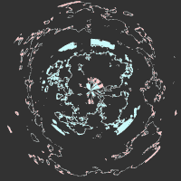 mesmerizing digital art GIF by Borrachas