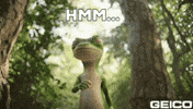 Thinking Think GIF by GEICO