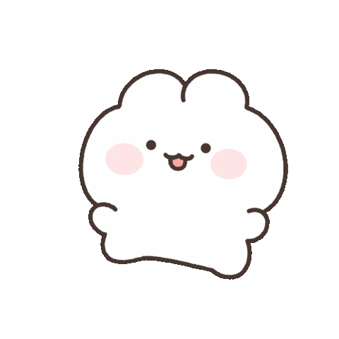 junipong giphyupload rabbit 토끼 juni Sticker