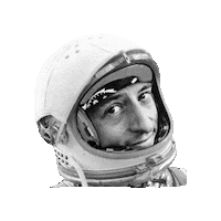 Space Astronaut Sticker by Adam Wendler