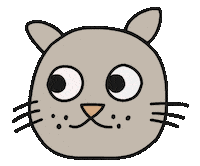 Left Eye Smile Sticker by Thank You Coffee