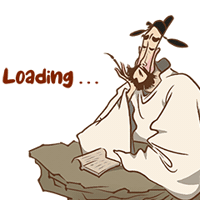 Loading Sticker by CGTN V-Studio
