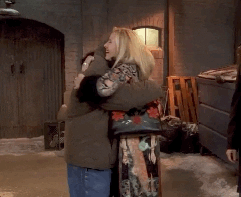 Season 9 Hug GIF by Friends