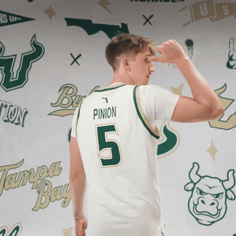 South Florida Basketball GIF by USF Athletics