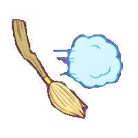 Fly Sweep Sticker by imoji