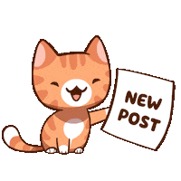 Cat Check It Out Sticker by Mino Games