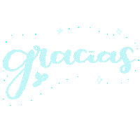 Esencelia gracias esencelia graciaslettering gracias lettering Sticker