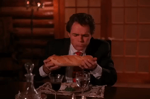 season 1 eating GIF by Twin Peaks on Showtime