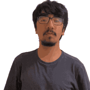 Content Soft Smile Sticker