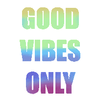 Rainbow Vibes Sticker