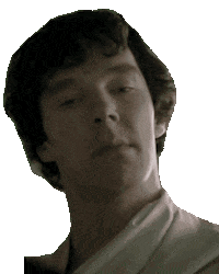 Benedict 無言 Sticker