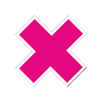 X Sticker by Moop Mama