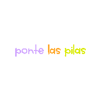 biliteracynow biliteracy now ponte las pilas Sticker