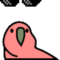 party parrot deal with it Sticker