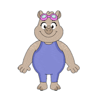 Cartoon Kika Sticker by CBMM