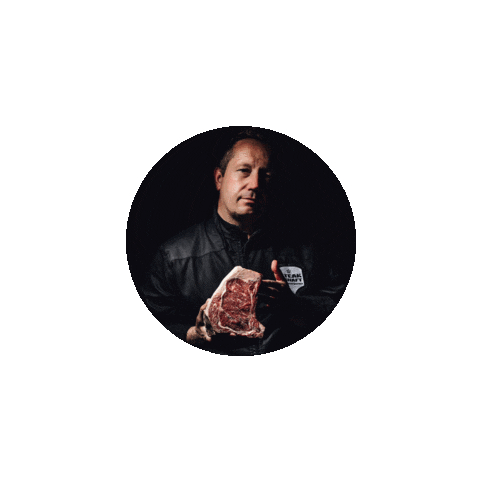 Bbq Steak Sticker by Der Ludwig