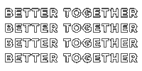 Better Together Jesus Sticker by Fishhawkfc