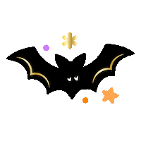 Halloween Bat Sticker by Light