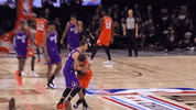 Luka Doncic Hug GIF by NBA