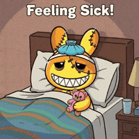 Stayinbed Fluseason GIF by RugDollz