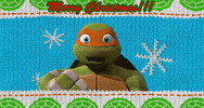 merry christmas television GIF by Teenage Mutant Ninja Turtles