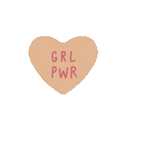 Valentines Girl Power Sticker by Starry Eyed Letter Co.