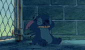 sad lilo and stitch GIF