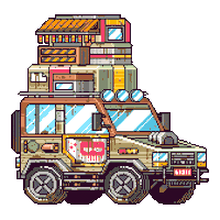sanditiojitok pixel art sprite sanditiojitok Sticker