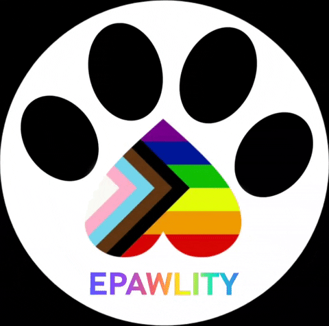 MagicalMochicorn pride equality bulldog loveislove GIF